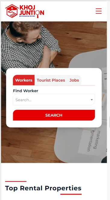 Khoj Juntion App Preview